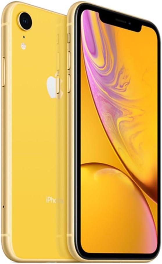 Apple iPhone XR, US Version, 64GB, Yellow - AT&T (Renewed)