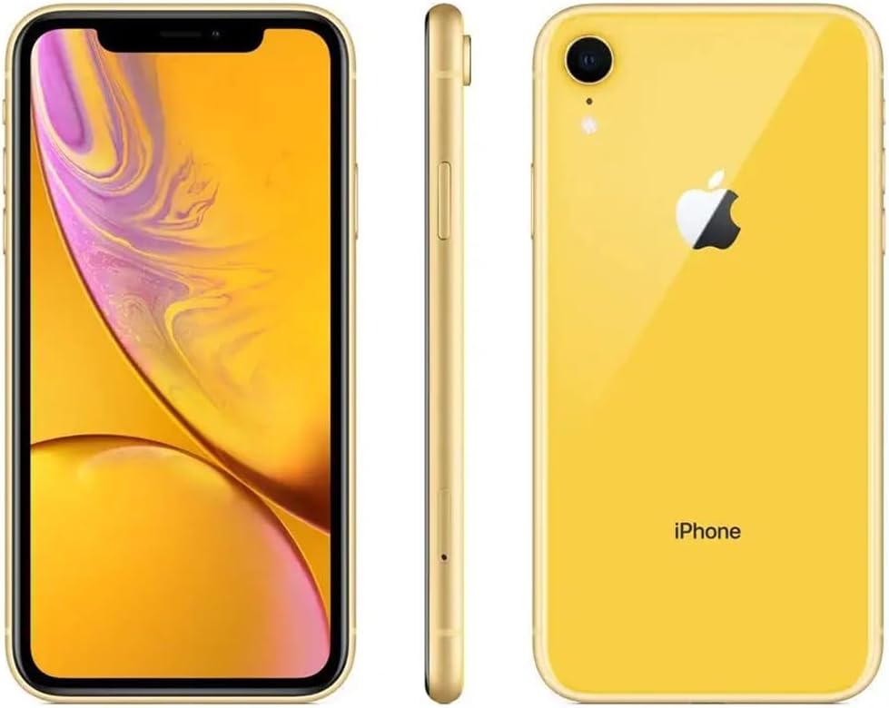 Apple iPhone XR, US Version, 64GB, Yellow - AT&T (Renewed) - Image 2