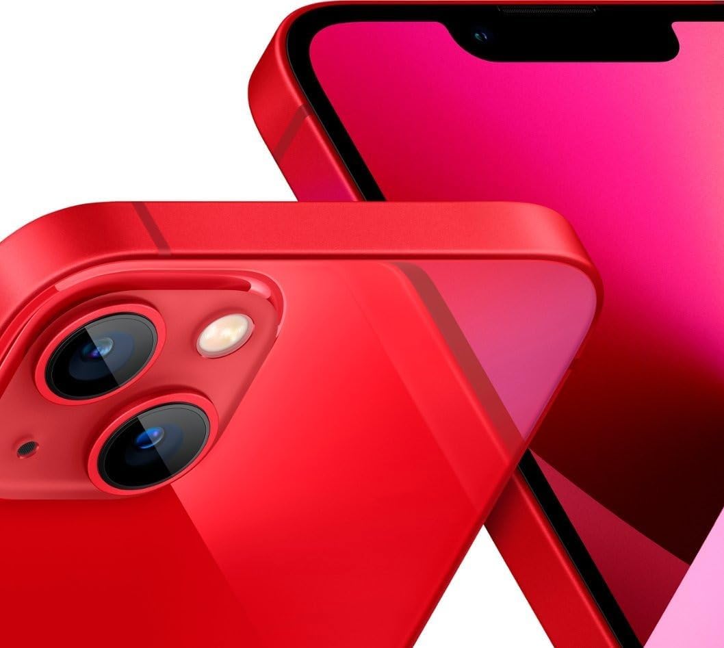Apple iPhone 13, 128GB, (PRODUCT)RED - Unlocked (Renewed) - Image 4