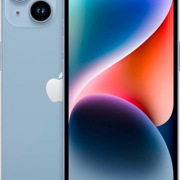 Apple iPhone 14, 512GB, Blue - Unlocked (Renewed)