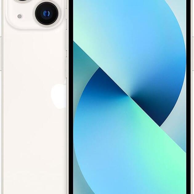 Apple iPhone 13 Mini, 128GB, Starlight - Unlocked (Renewed Premium)