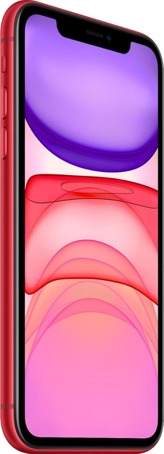 Apple iPhone 11, US Version, 64GB, Red for AT&T (Renewed) - Image 3