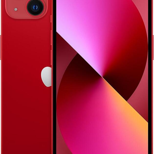 Apple iPhone (Renewed Premium) 13, 128GB, (PRODUCT)RED - Unlocked